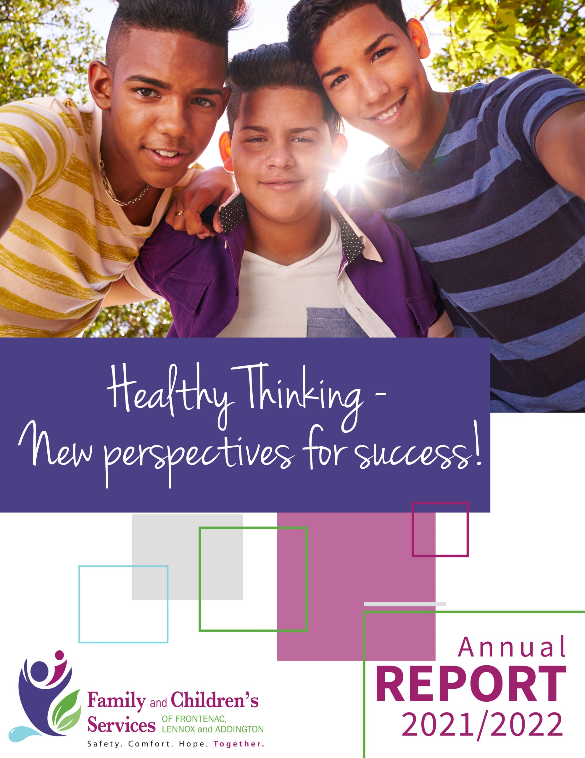 Cover page of 2020/2021 Annual Report