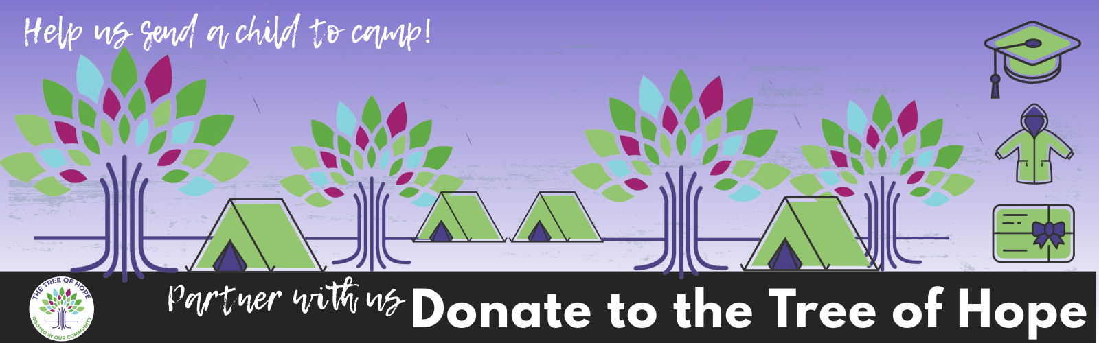 Donate to the Tree of Hope - Send a child to camp