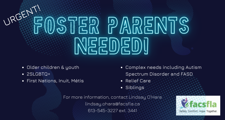 Information Open House – Urgent Foster Parents Needed!